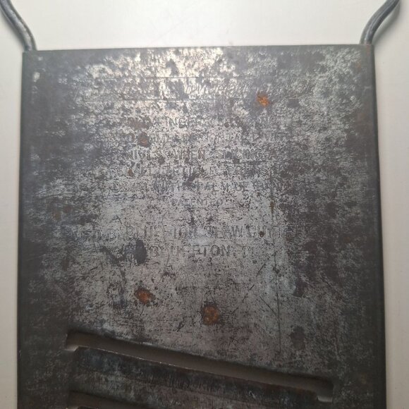 Flat Grater Shred Lot Three Bromco Esko Bluffton Slaw Cutter USA Metal Vintage - Picture 10 of 14